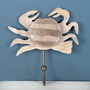 Wooden Sea Crab Wall Hook, thumbnail 1 of 3