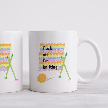 Personalised Knitting Mug, 3 of 5