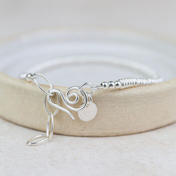 Sterling Silver Mini Rings Bracelet, 5 of 6