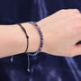 Sagittarius Zodiac Crystal Candle And Gemstone Bracelet Gift Set, thumbnail 6 of 6
