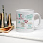 Personalised Nine Tea Tea Mug 90th Birthday Gift, thumbnail 2 of 6