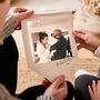 Personalised Father's Day Photo Linen Flag, thumbnail 2 of 5