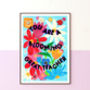 Colourful Personalised Thank You Teacher Print, thumbnail 2 of 6
