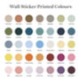 Doily Scallop Border Wall Sticker Decals, thumbnail 8 of 8
