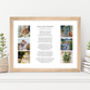 Handmade Use Your Own Photos And Words Personalised Print, thumbnail 5 of 8