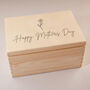 Personalised Birth Flower Memory Box Birthday Gift For Women, thumbnail 9 of 12