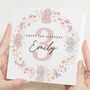 Personalised Fairy 3rd Birthday Card For Daughter, thumbnail 1 of 7