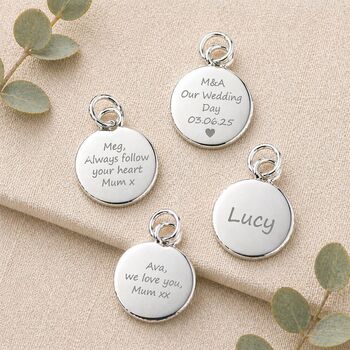 Personalised Bag Disc Charm, 5 of 7