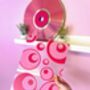 70's Retro Circle Pattern Clear Acrylic Plaque Decor, thumbnail 4 of 4