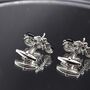 Harley Cufflinks 316 L Stainless Steel Motor Gift For Riders And Adventurers, thumbnail 3 of 5