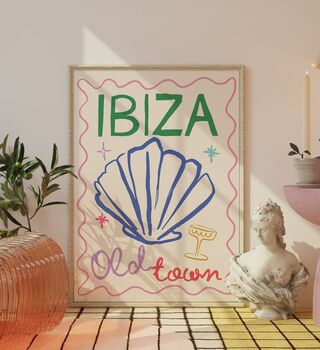 Ibiza Old Town Print, 4 of 4