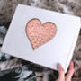 Personalised Heart Wedding Keepsake Box, thumbnail 4 of 9
