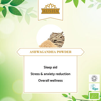 Organic Ashwagandha Powder 250g Stress Anxiety Energy, 7 of 7