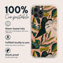 Pink Tropical Biodegradable Phone Case, thumbnail 2 of 9