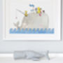 Personalised Children's Whale Illustration Print, thumbnail 2 of 12