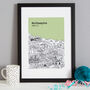 Personalised Northampton Print, thumbnail 5 of 9