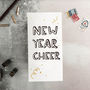'New Year Cheer' Letterpress Money Wallet Card, thumbnail 2 of 3