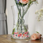 Birthday Gifts For Women Personalised Glass Flower Vase Milestone Age, thumbnail 1 of 5
