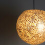 Callisto Gold Round Ceiling Lights, thumbnail 5 of 11