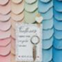 Personalised Bereavement Keyring | Feather Keyring, thumbnail 4 of 7