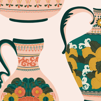 Mediterranean Pottery Print, 3 of 3
