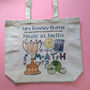 Personalised Maths Teacher Bag, thumbnail 3 of 4