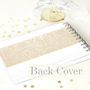 Personalised Golden Wedding Anniversary Guestbook, thumbnail 5 of 10