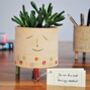 Smiley Face Planter Thank You Gift For Teacher, thumbnail 1 of 9