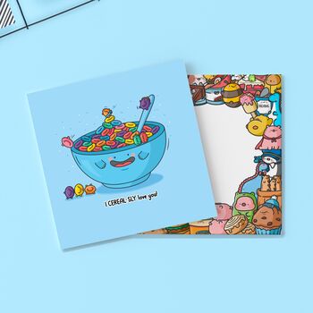 Cereal Card | Cute Greeting Cards, 4 of 4