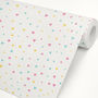 Multi Coloured Triangles Self Adhesive Wallpaper, thumbnail 2 of 3
