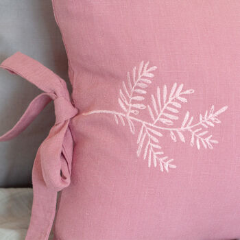 Personalised Gift Linen Cushion, 4 of 4
