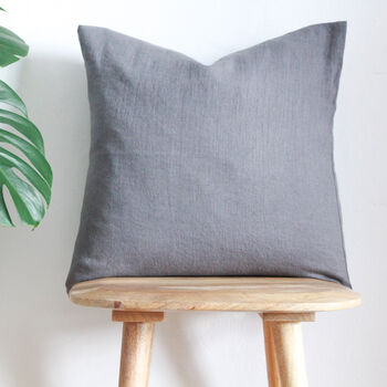 Softened Pure Linen Cushion Covers, 7 of 7