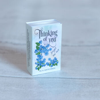Thinking Of You Candle And Seeds In A Matchbox, 5 of 6