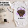 Dogue De Bordeaux Baby Onesie, thumbnail 3 of 6