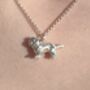 Personalised Shih Tzu Sterling Silver Necklace, thumbnail 1 of 5