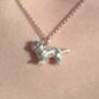 Personalised Shih Tzu Sterling Silver Necklace, thumbnail 1 of 6