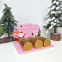 Santa Personalised Acrylic Chocolate Coin Advent Calendar, thumbnail 2 of 3