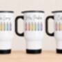 Teacher Crayon Travel Mug, thumbnail 2 of 3