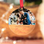 Personalised First Christmas As Mr And Mrs Married Bauble, thumbnail 3 of 5