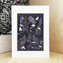 Night Garden Print / Moth Print / Gardening Gift, thumbnail 1 of 4