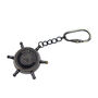 Gunmetal Ship Wheel Compass Keyring Gift, thumbnail 6 of 6