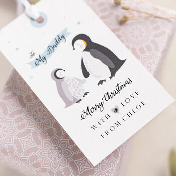 Personalised Mummy Daddy Gift Tag, 2 of 3