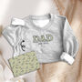 Personalised 'Dada' Appliquéd Family Sweatshirt, thumbnail 4 of 11