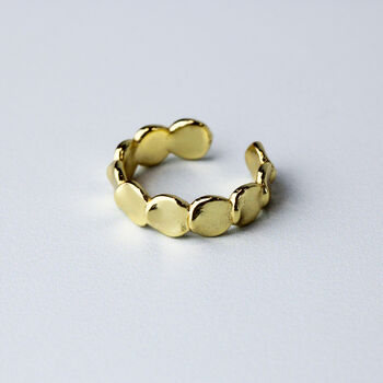 Gold Colour Sterling Silver Ear Cuffs, 5 of 10
