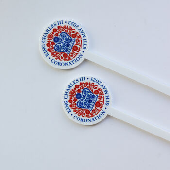 Coronation Party Drink Stirrers, 6 of 12