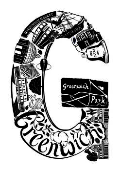 Best Of Greenwich Art Print, 2 of 6