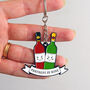 'Partners In Wine' Friendship Keyring, thumbnail 1 of 3
