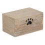 Personalised Wooden Paw Print Dog Treat Box, thumbnail 2 of 7