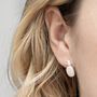 Sterling Silver Pineapple Studs, thumbnail 1 of 4