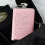 Personalised Love Potion Pink Hip Flask, thumbnail 2 of 4